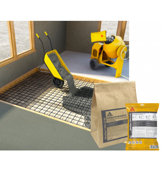 Полипропиленовая фибра для бетонов и растворов SikaFiber® PPM-12 RU