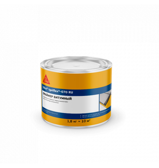 Однокомпанентный битумный праймер Sika® Igolflex®-070 RU