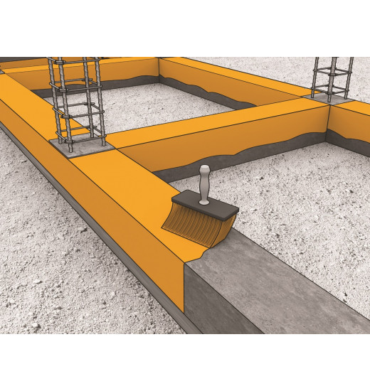Однокомпанентная битумная гидроизоляционная мастика Sika® Igolflex®-071 RU