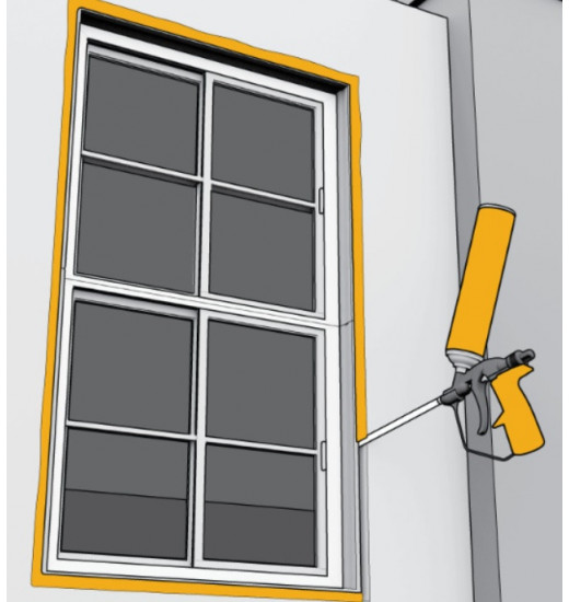 Профессиональная монтажная пена Sika Boom®-590 High Yield