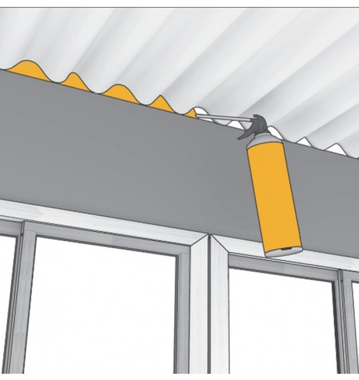 Универсальная полиуретановая пена Sika Boom®-180 Fix & Fill