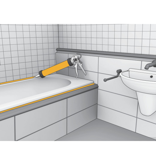 Силиконовый санитарный герметик Sikasil®-141 Aqua