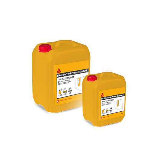 Водно-дисперсионный универсальный акриловый грунт Sikafloor®-08 Primer Standard