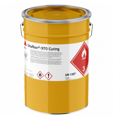 Средство на основе акриловых смол для запечатывания, уплотнения и уменьшения пыления заглаженных бетонных полов и полов Sikafloor®- 970 Curing