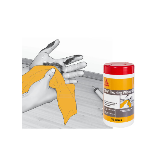 Высококачественные салфетки Sika® Cleaning Wipes-100