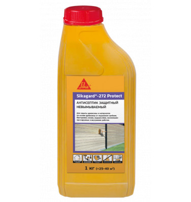 Антисептик защитный невымываемый для древесины Sikagard®-272 Protect