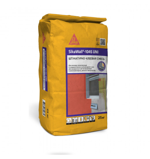 Универсальная штукатурно-клеевая смесь SikaWall®-1045 UNI
